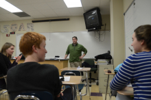 JASE students with Zac Schultz from Wisconsin Public Television