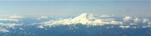 Mt Rainier Mt St. Helens and Mt Hood