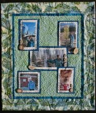 Photo Art Quilt of Fairbanks Field Trips