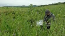 Greg in the field