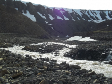 Meltwater Stream at Larsbreen