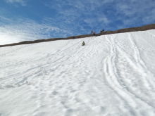 Dion sledding