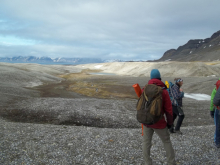 Karst derived valley