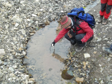 Dagmar measuring conductivity