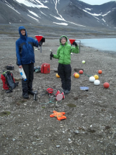 Temporary Sediment Traps Ready