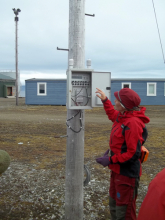 An important weather station