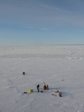 Ice station deployment