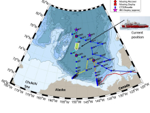 Present location of the CCGS Louis S. St-Laurent