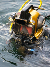 Diver to repair shaft on Healy