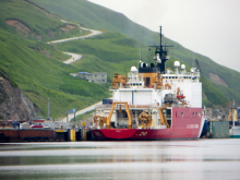  USCGC Healy at Dutch Harbor