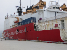 USCGC Healy at Dutch Harbor