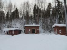 Entrance to the Permafrost tunnel