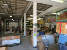 Inside the warehouse