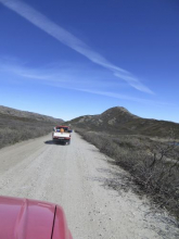 Driving on the longest road in Greenland