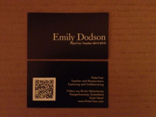 QR code business cards