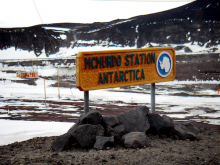 The McMurdo Station, Antarctica