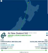 Flight details - Leg 1