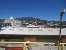 The Port of Hobart from the NB Palmer.