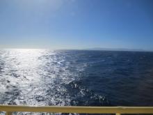 Southern tip of Tasmania from the starboard side.