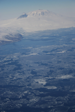 Mt. Erebus and the Ross Sea