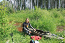 Me with my kayak.