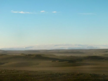 Hofsjokull and Lava Field