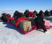 Preparing sleds