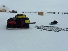 Gear on cargo pallet