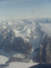 Mountain glaciers near Uummannaq