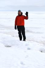 Mr. Wood at Point Barrow