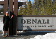 Mr. Wood at Denali National Park