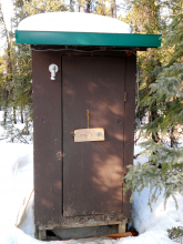 The outhouse