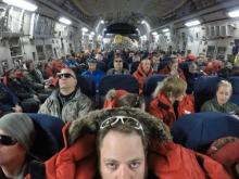 Inside a C-17