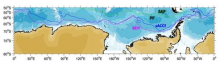 Jets that form the Antarctic Circumpolar Current (ACC)