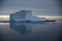 Mirrored iceberg