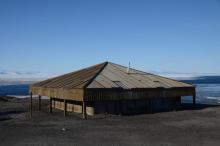 Scott's Hut on Scott's Point at McMurdo Station