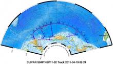 Hydrographic station for CLIVAR S4P