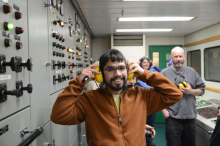 Earmuffs mandatory for the engine room