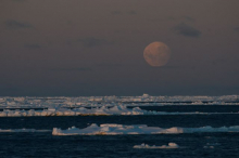 Perigee moon in the Southern Seas