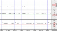 Acceleration measurements on the Palmer