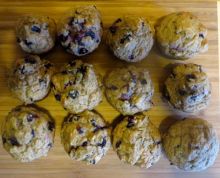 blue berry muffins