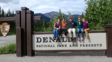 Research Team Presenting at Denali National Park