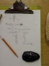 A second-grade archaeologist's notes