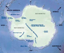 Antarctica Map