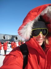 On the ice, safe and sound, and geared up for Antarctica!