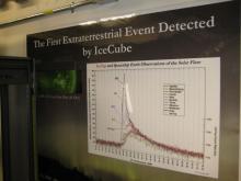 The fruits of our labor: seeing solar flares with IceTop