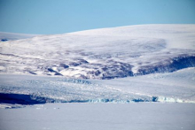 Marine terminating glacier