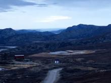 View of Kangerlussuaq from Raven's Cliff