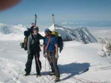 Lunch stop on our way up to windy corner and 13,400 satellite summit.