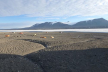 Camp at Lake Fryxell